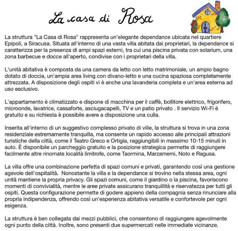 La casa <b>di</b> Rosa, Syracuse (updated prices 2025)